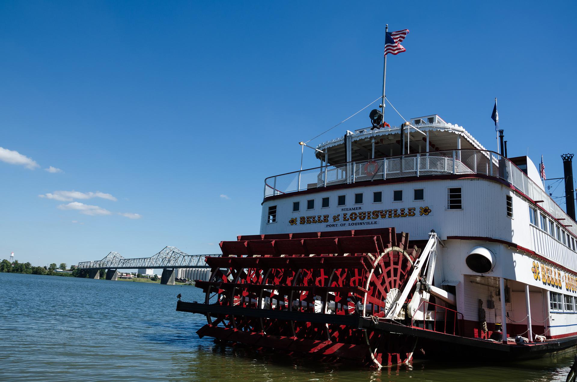 The Belle of Louisville, a popular riverboat in Kentucky